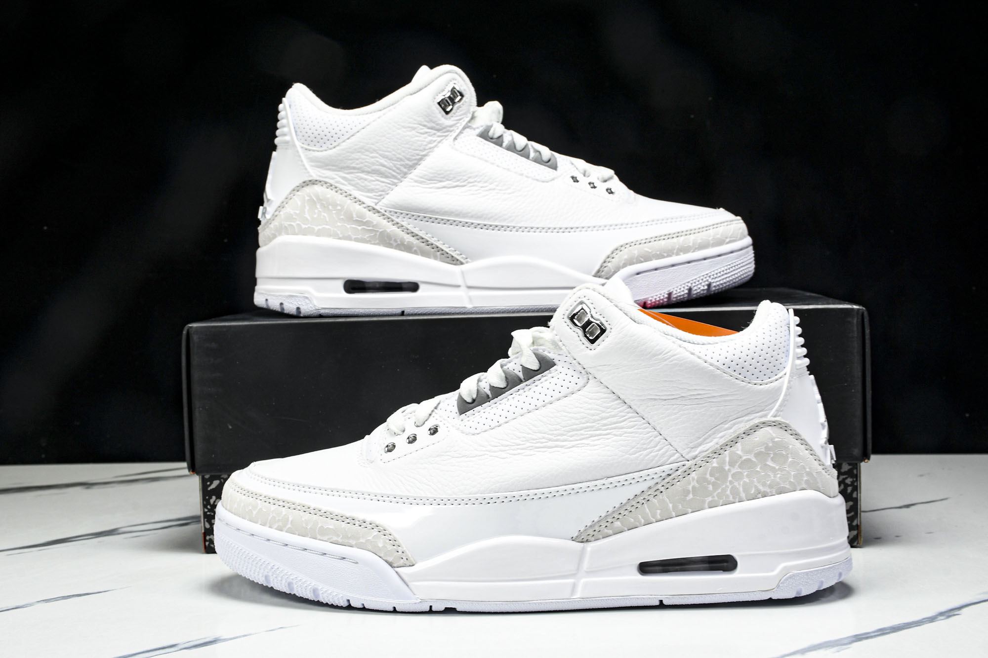 纯原 Air Jordan Air Jordan 3 “Pure Money”白色 CT8532-111 #YZ001-