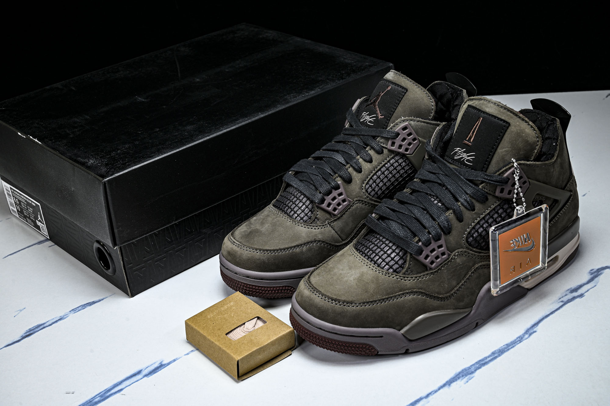 纯原原版 A Ma Maniere x Air Jordan 4 Rerto _Dark Mocha_ AJ4 乔4摩卡 纯原原版 A Ma Maniere x Air Jordan 4 Rerto _Dark Mocha_ AJ4 乔4摩卡