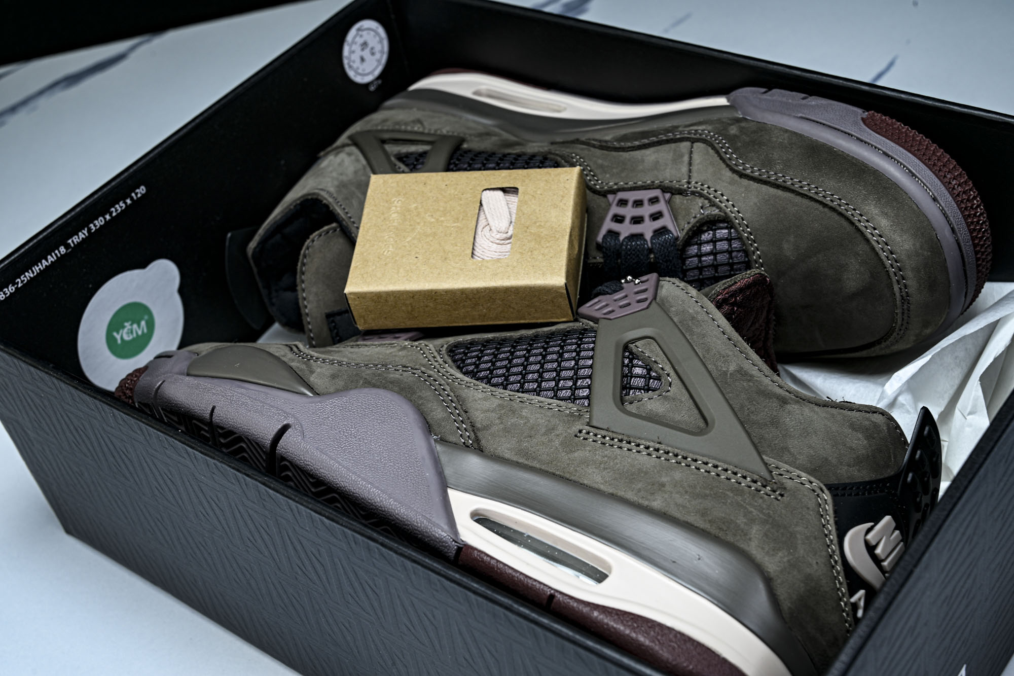 纯原原版 A Ma Maniere x Air Jordan 4 Rerto _Dark Mocha_ AJ4 乔4摩卡 纯原原版 A Ma Maniere x Air Jordan 4 Rerto _Dark Mocha_ AJ4 乔4摩卡