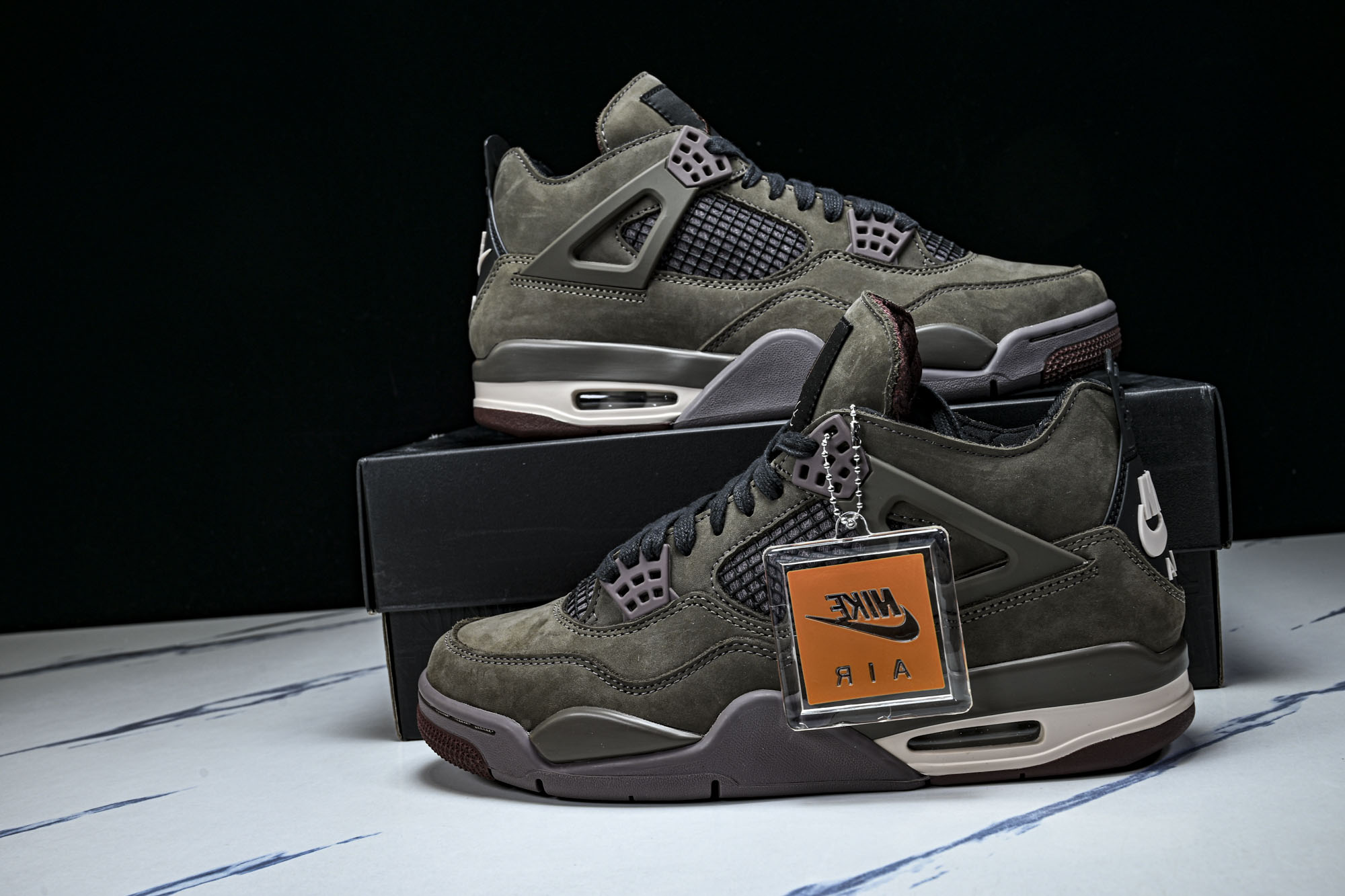纯原原版 A Ma Maniere x Air Jordan 4 Rerto _Dark Mocha_ AJ4 乔4摩卡 纯原原版 A Ma Maniere x Air Jordan 4 Rerto _Dark Mocha_ AJ4 乔4摩卡