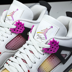 纯原原版 Air Jordan 4 AJ4 漫画白黑粉色 男鞋篮球鞋JA1135 10021 #YZ001-1 40 4 纯原原版 Air Jordan 4 AJ4 漫画白黑粉色 男鞋篮球鞋JA1135 10021 #YZ001-1 40 4