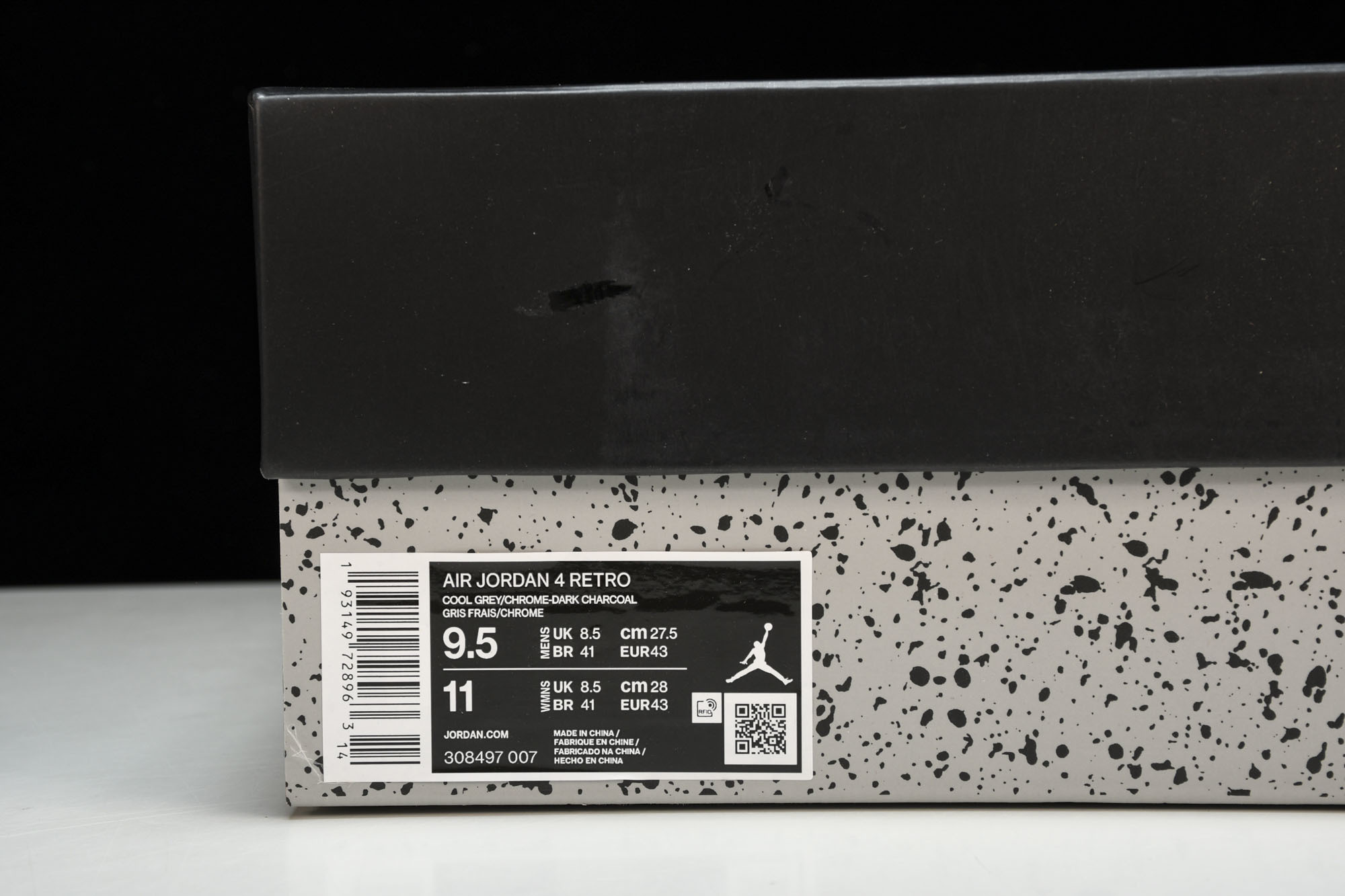 纯原原版 Air Jordan 4 Cool Grey 2019 酷灰 灰老鼠 -007 #YZ001-1 40 40. 纯原原版 Air Jordan 4 Cool Grey 2019 酷灰 灰老鼠 -007 #YZ001-1 40 40.