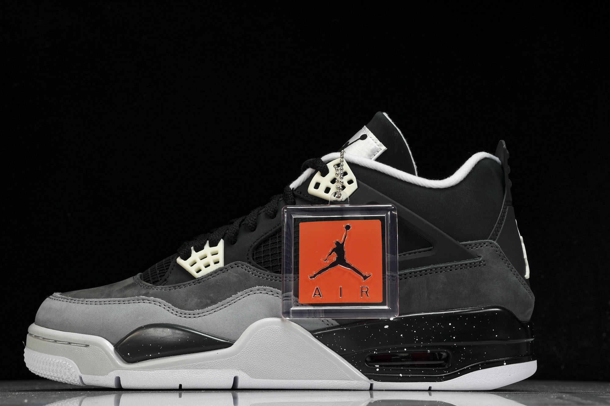 纯原原版 Air Jordan 4 Fear Pack AJ4 奥利奥 恐惧 -030 #YZ001-1 40 40.5