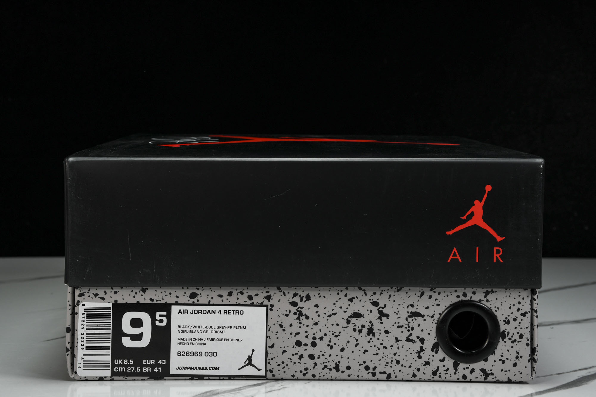 纯原原版 Air Jordan 4 Fear Pack AJ4 奥利奥 恐惧 -030 #YZ001-1 40 40.5 纯原原版 Air Jordan 4 Fear Pack AJ4 奥利奥 恐惧 -030 #YZ001-1 40 40.5