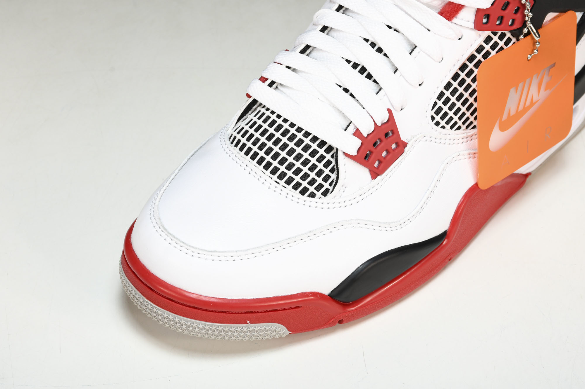 纯原原版 Air Jordan 4 Fire Red AJ4 白红 火焰红 DC7770-160 #YZ001-1 40 纯原原版 Air Jordan 4 Fire Red AJ4 白红 火焰红 DC7770-160 #YZ001-1 40
