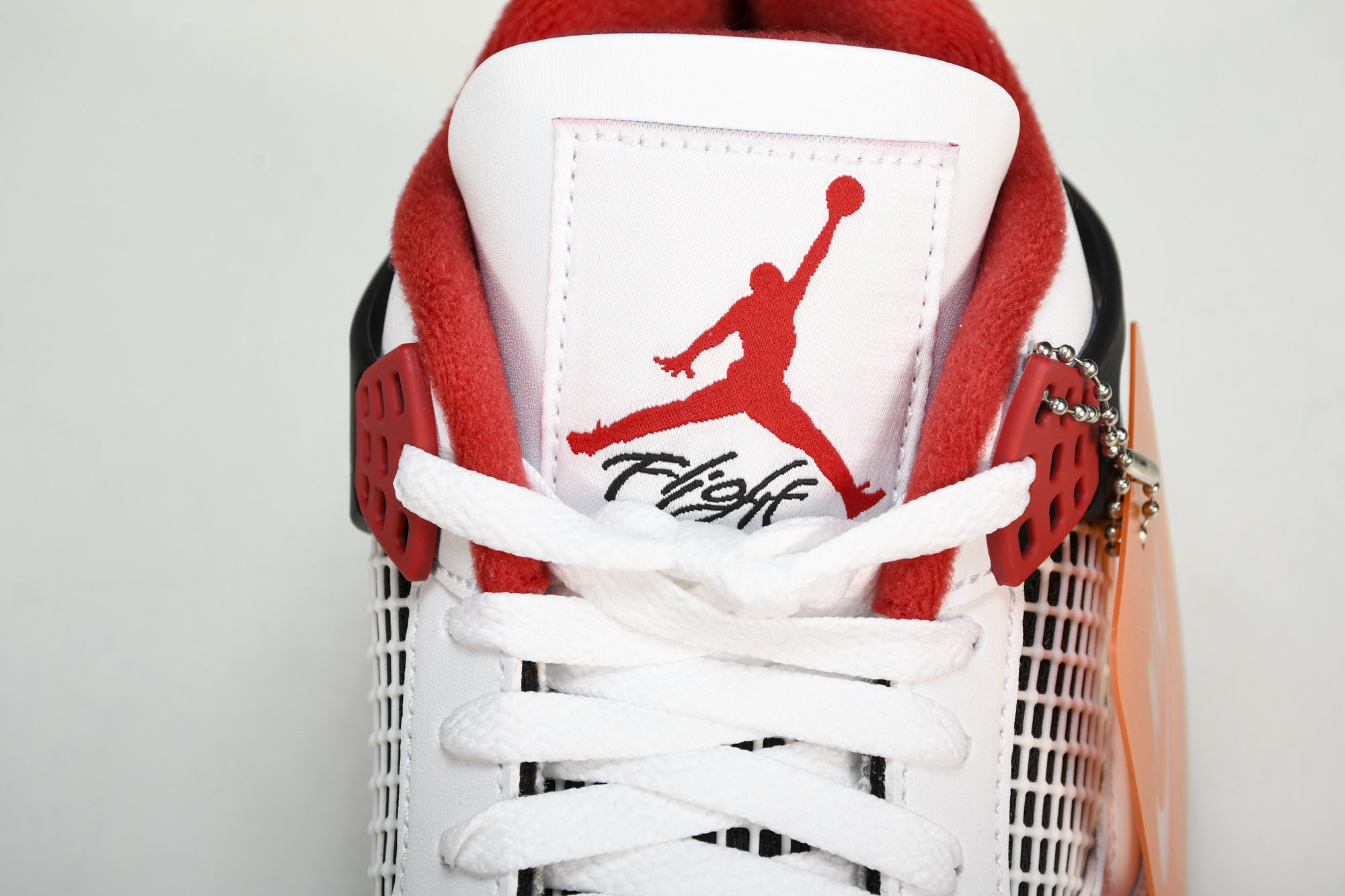 纯原原版 Air Jordan 4 Fire Red AJ4 白红 火焰红 DC7770-160 #YZ001-1 40 纯原原版 Air Jordan 4 Fire Red AJ4 白红 火焰红 DC7770-160 #YZ001-1 40