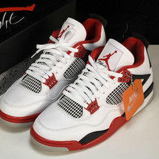纯原原版 Air Jordan 4 Fire Red AJ4 白红 火焰红 DC7770-160 #YZ001-1 40 纯原原版 Air Jordan 4 Fire Red AJ4 白红 火焰红 DC7770-160 #YZ001-1 40