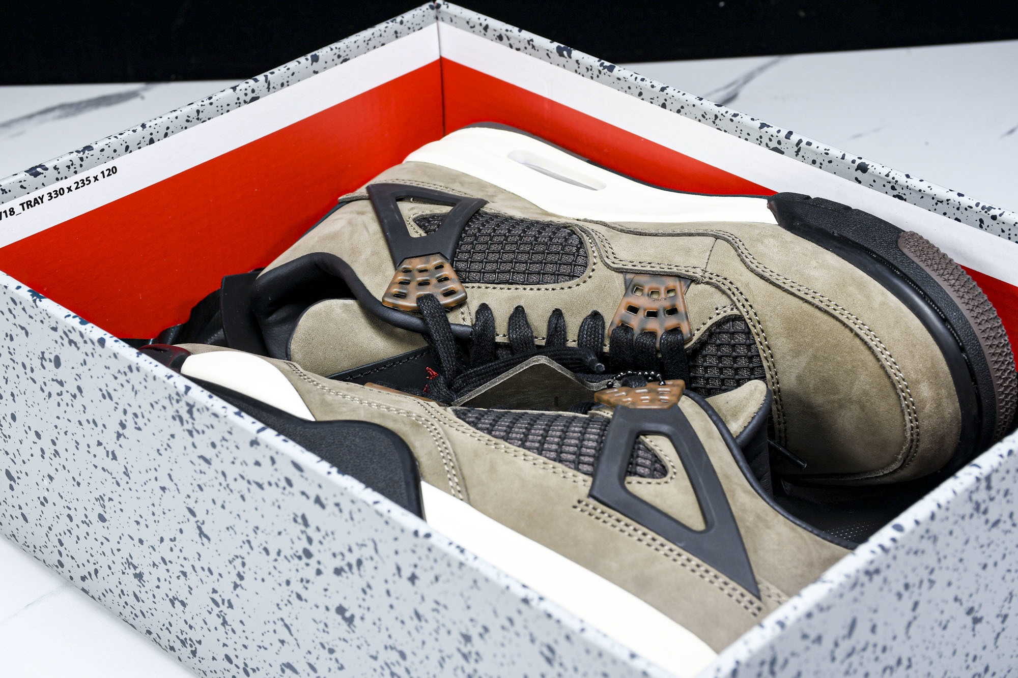 纯原原版 Air Jordan 4 Haze AJ4 黑棕 麂皮 小TS 雾霾咖啡摩卡 AJ4- #YZ001-1 40 纯原原版 Air Jordan 4 Haze AJ4 黑棕 麂皮 小TS 雾霾咖啡摩卡 AJ4- #YZ001-1 40