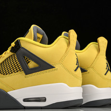 纯原原版 Air Jordan 4 lightning LS AJ4电母黑黄闪电2021复刻 CT8527-700 #Y 纯原原版 Air Jordan 4 lightning LS AJ4电母黑黄闪电2021复刻 CT8527-700 #Y