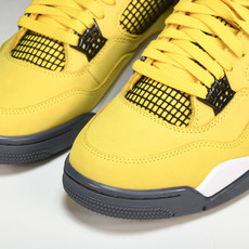 纯原原版 Air Jordan 4 lightning LS AJ4电母黑黄闪电2021复刻 CT8527-700 #Y 纯原原版 Air Jordan 4 lightning LS AJ4电母黑黄闪电2021复刻 CT8527-700 #Y