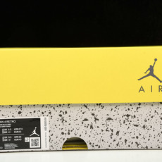 纯原原版 Air Jordan 4 lightning LS AJ4电母黑黄闪电2021复刻 CT8527-700 #Y 纯原原版 Air Jordan 4 lightning LS AJ4电母黑黄闪电2021复刻 CT8527-700 #Y