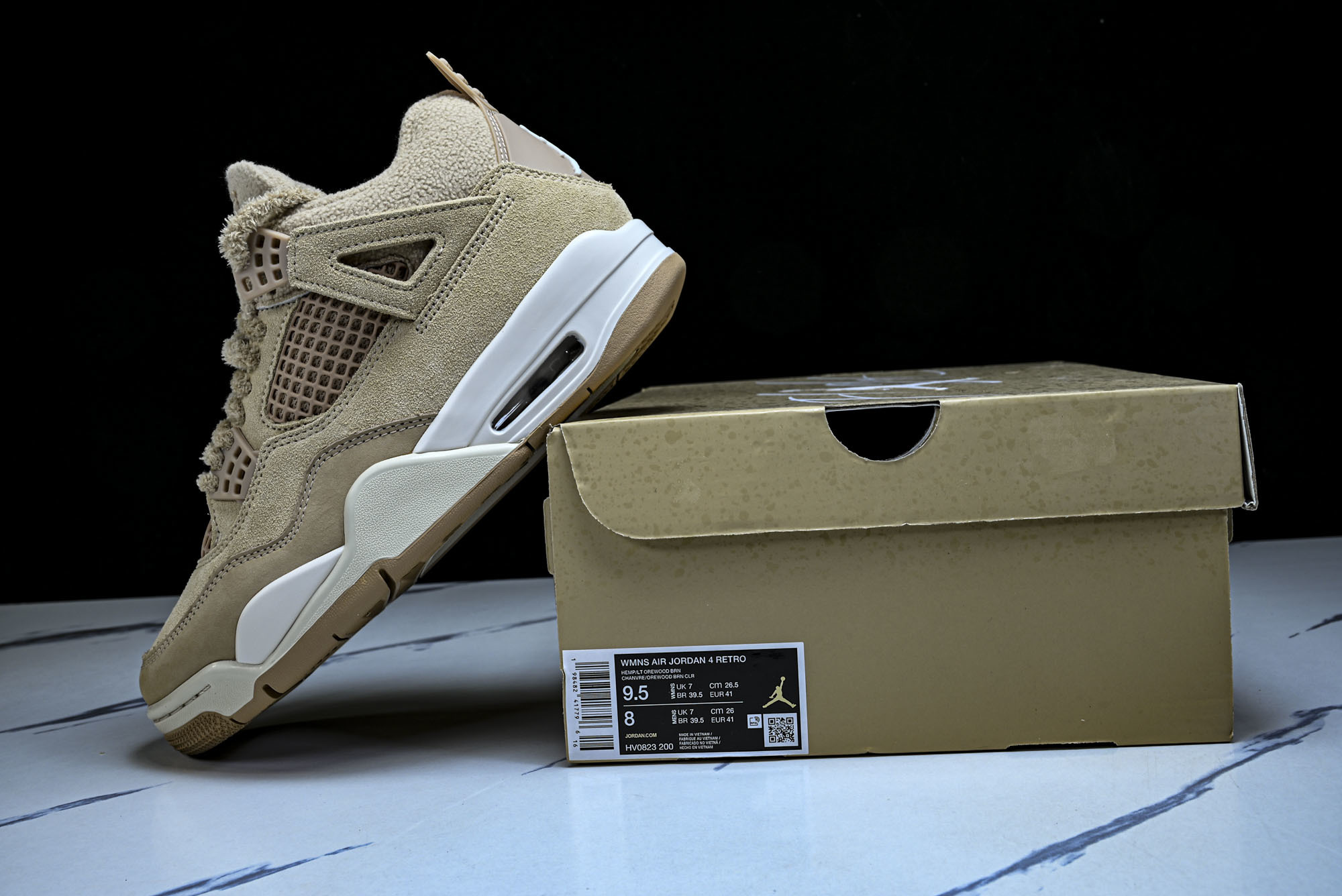 纯原原版 Air Jordan 4 Retro _Cozy Girl_ AJ4 乔4毛绒暖黄 HV0823-200 #Y 纯原原版 Air Jordan 4 Retro _Cozy Girl_ AJ4 乔4毛绒暖黄 HV0823-200 #Y
