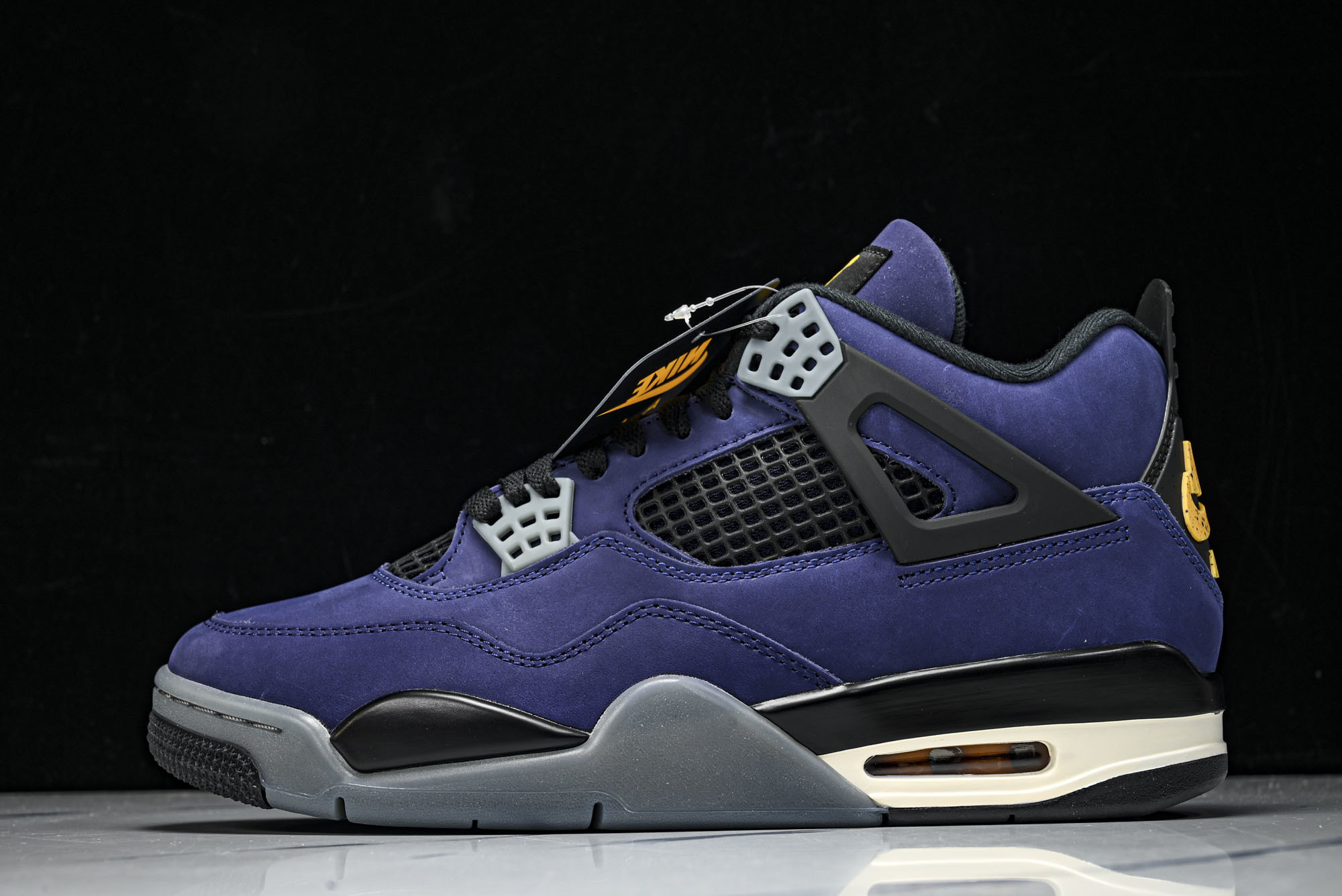 纯原原版 Air Jordan 4 Retro _Lakers_ AJ4 乔4湖人紫金 FV5029-500 #YZ00