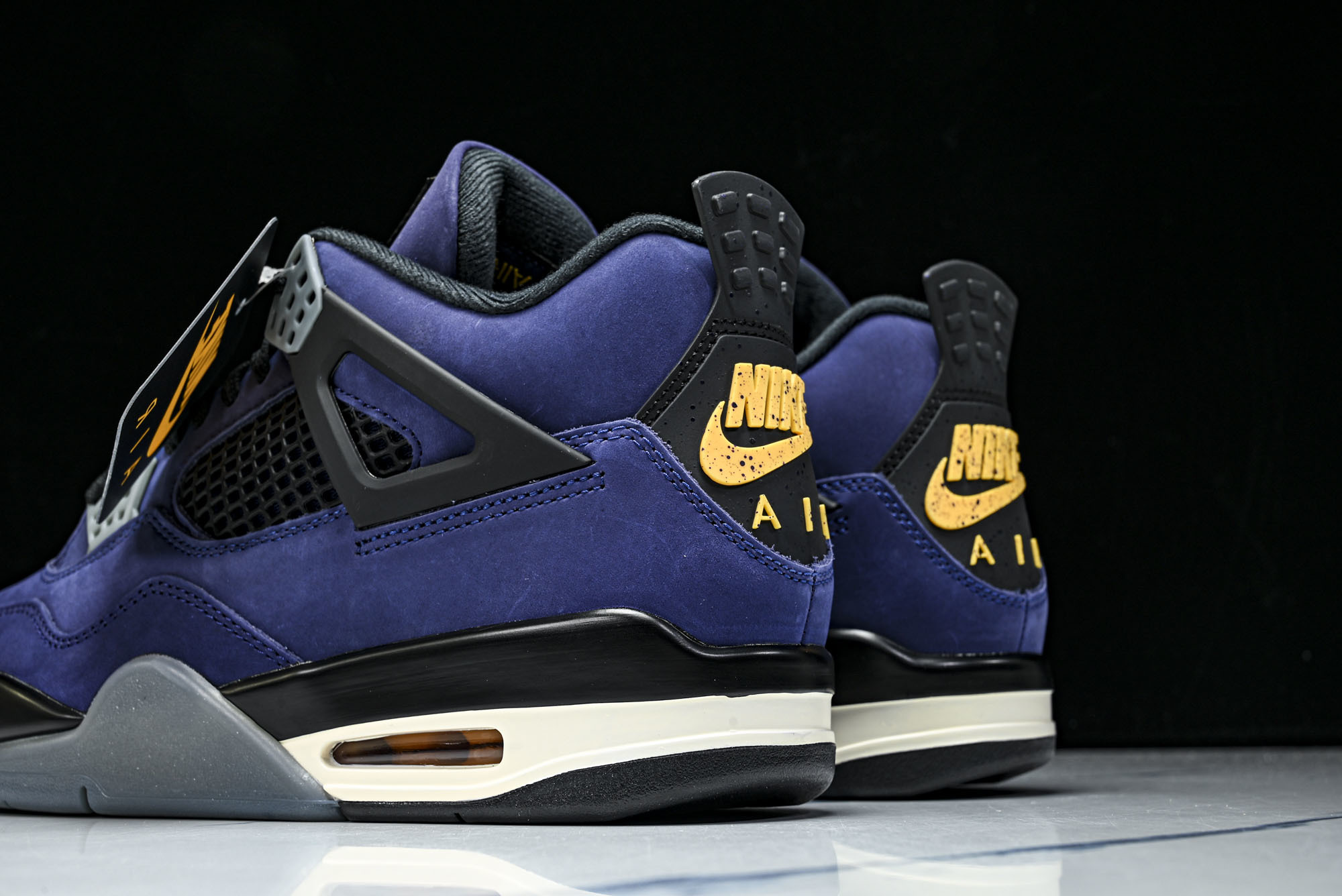 纯原原版 Air Jordan 4 Retro _Lakers_ AJ4 乔4湖人紫金 FV5029-500 #YZ00