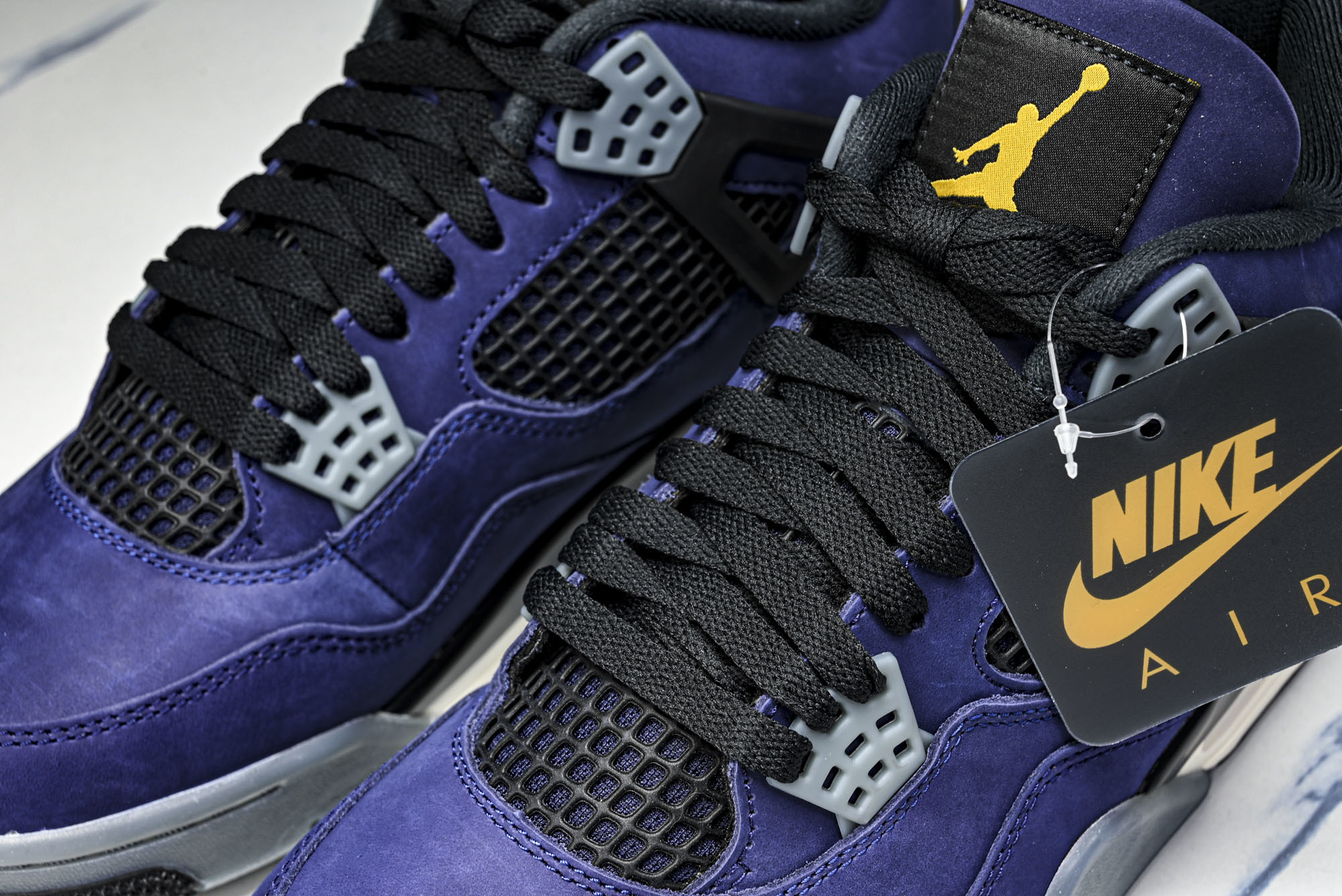 纯原原版 Air Jordan 4 Retro _Lakers_ AJ4 乔4湖人紫金 FV5029-500 #YZ00