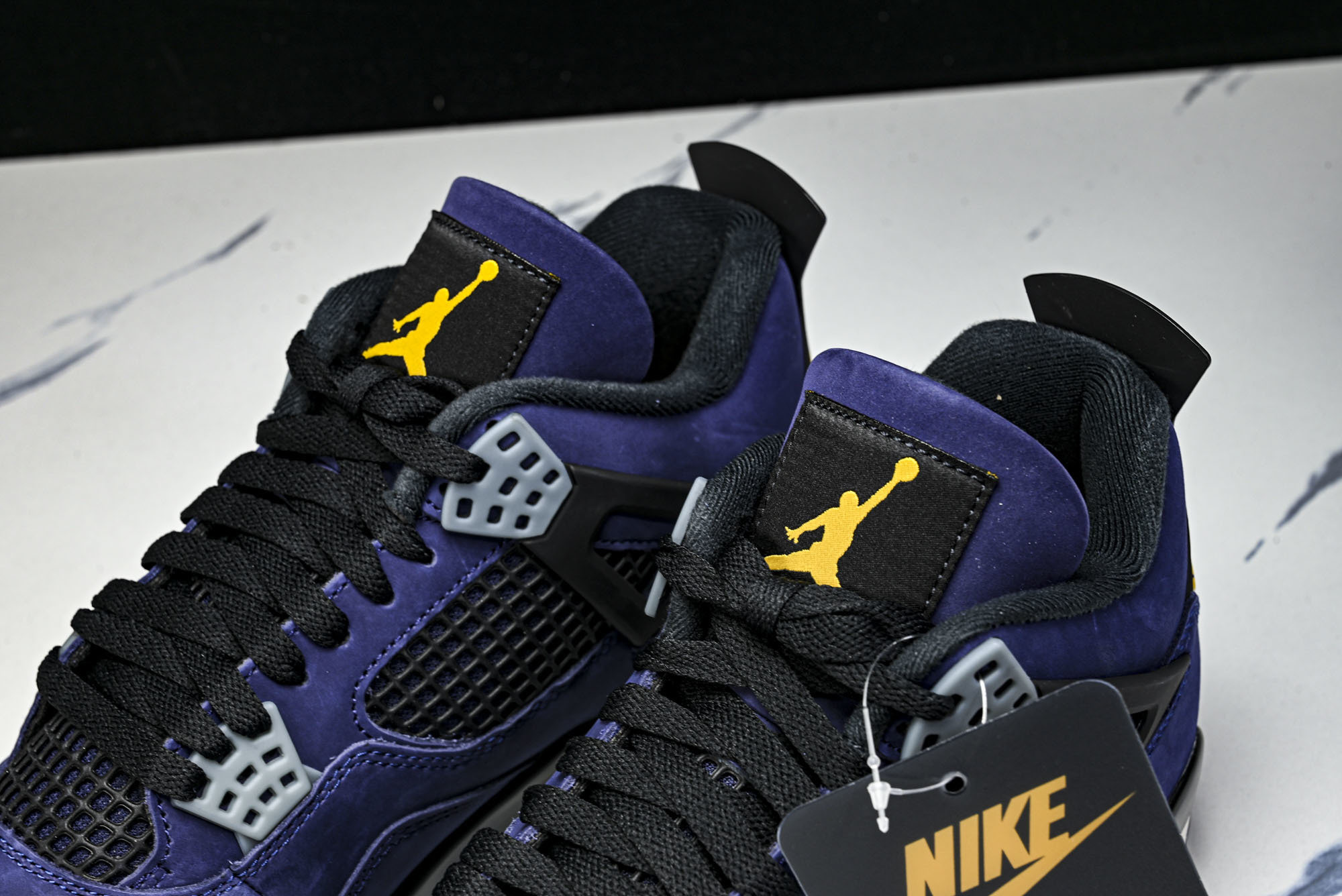 纯原原版 Air Jordan 4 Retro _Lakers_ AJ4 乔4湖人紫金 FV5029-500 #YZ00