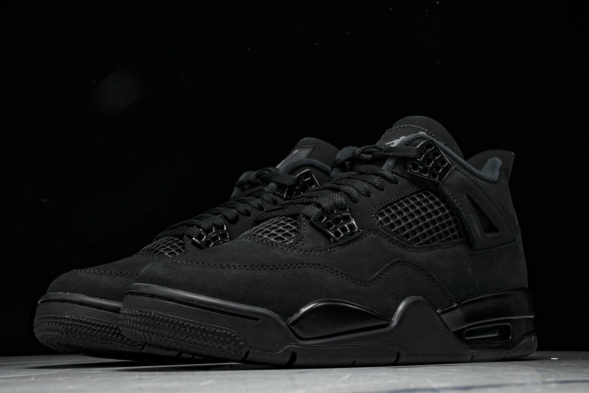 纯原原版 Air Jordan 4 Retro Black Cat 黑猫 FV5029-010 #YZ001-1 40 纯原原版 Air Jordan 4 Retro Black Cat 黑猫 FV5029-010 #YZ001-1 40