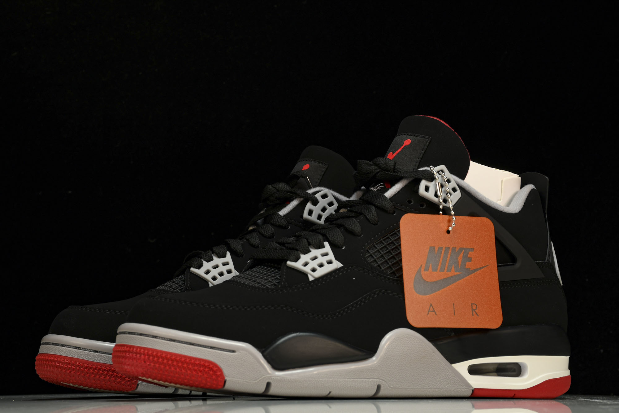 纯原原版 Air Jordan 4 Retro Bred 2019 黑红公牛 -060 #YZ001-1 40 40.5 纯原原版 Air Jordan 4 Retro Bred 2019 黑红公牛 -060 #YZ001-1 40 40.5