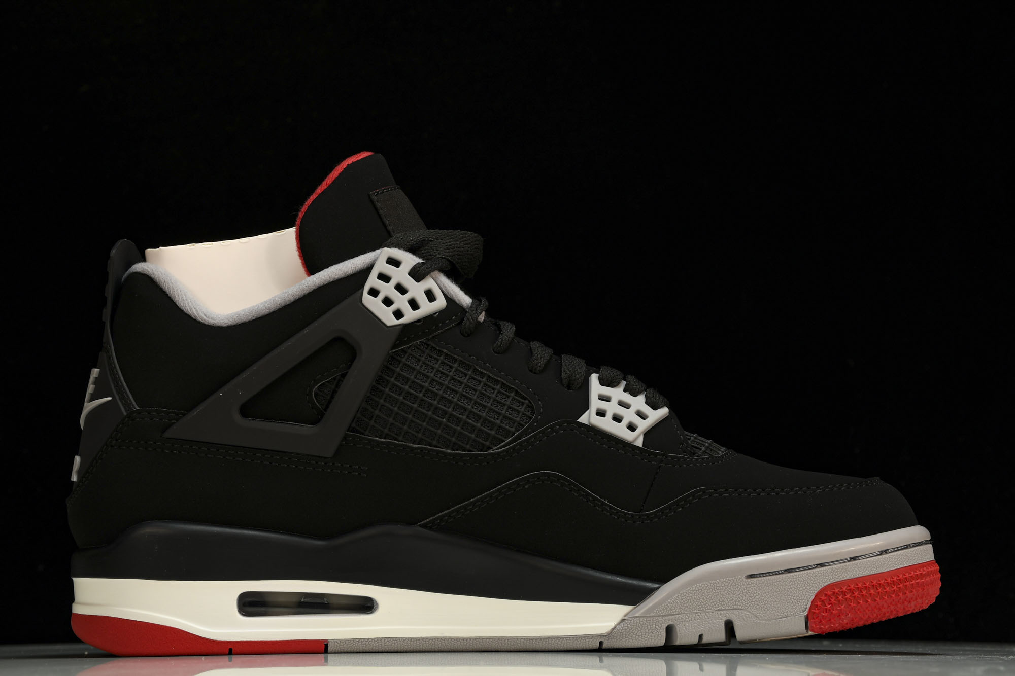 纯原原版 Air Jordan 4 Retro Bred 2019 黑红公牛 -060 #YZ001-1 40 40.5 纯原原版 Air Jordan 4 Retro Bred 2019 黑红公牛 -060 #YZ001-1 40 40.5