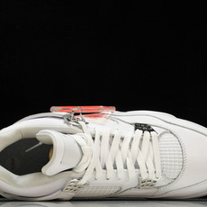 纯原原版 Air Jordan 4 Retro Pure Money 白猫 银扣(2017)-100 #YZ001-1 纯原原版 Air Jordan 4 Retro Pure Money 白猫 银扣(2017)-100 #YZ001-1