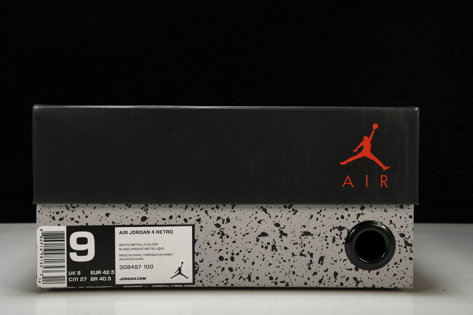 纯原原版 Air Jordan 4 Retro Pure Money 白猫 银扣(2017)-100 #YZ001-1 纯原原版 Air Jordan 4 Retro Pure Money 白猫 银扣(2017)-100 #YZ001-1