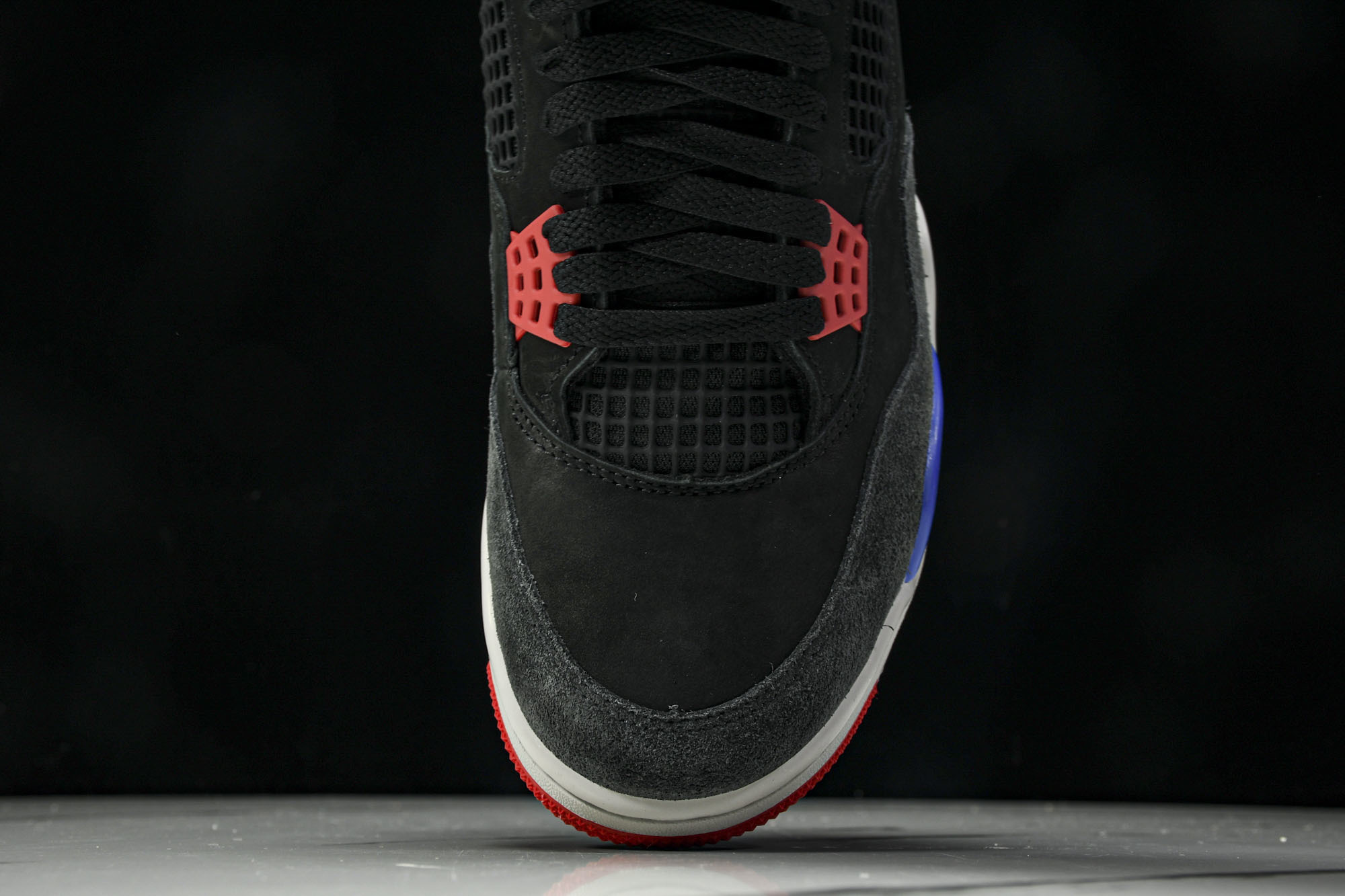 纯原原版 Air Jordan 4 Retro Rare Air 稀有空气 黑红蓝 FV5029-003 #YZ001-
