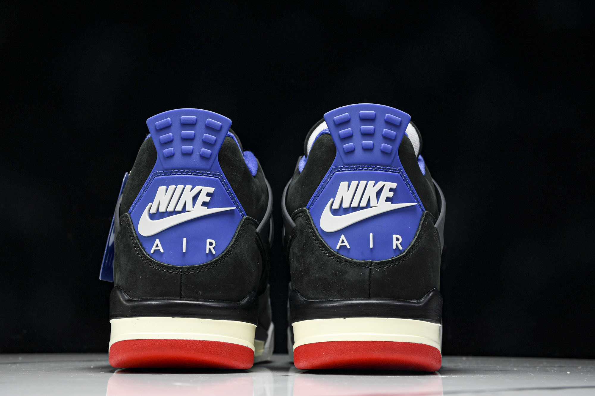 纯原原版 Air Jordan 4 Retro Rare Air 稀有空气 黑红蓝 FV5029-003 #YZ001-