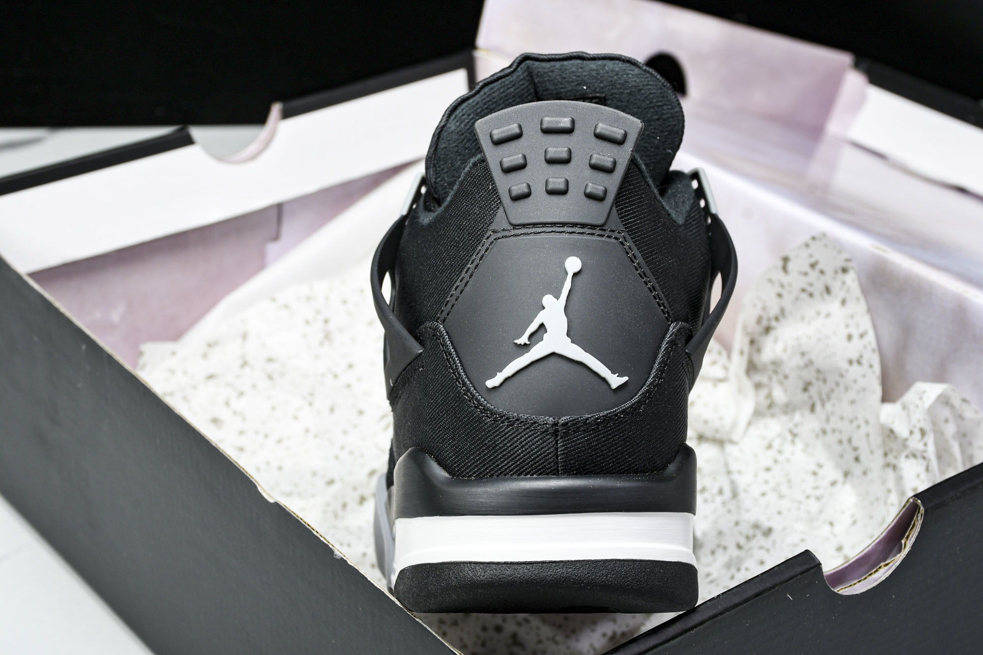 纯原原版 Air Jordan 4 Retro SE‘Black Canvas’黑色帆布 小阿姆 DH7138-006 纯原原版 Air Jordan 4 Retro SE‘Black Canvas’黑色帆布 小阿姆 DH7138-006