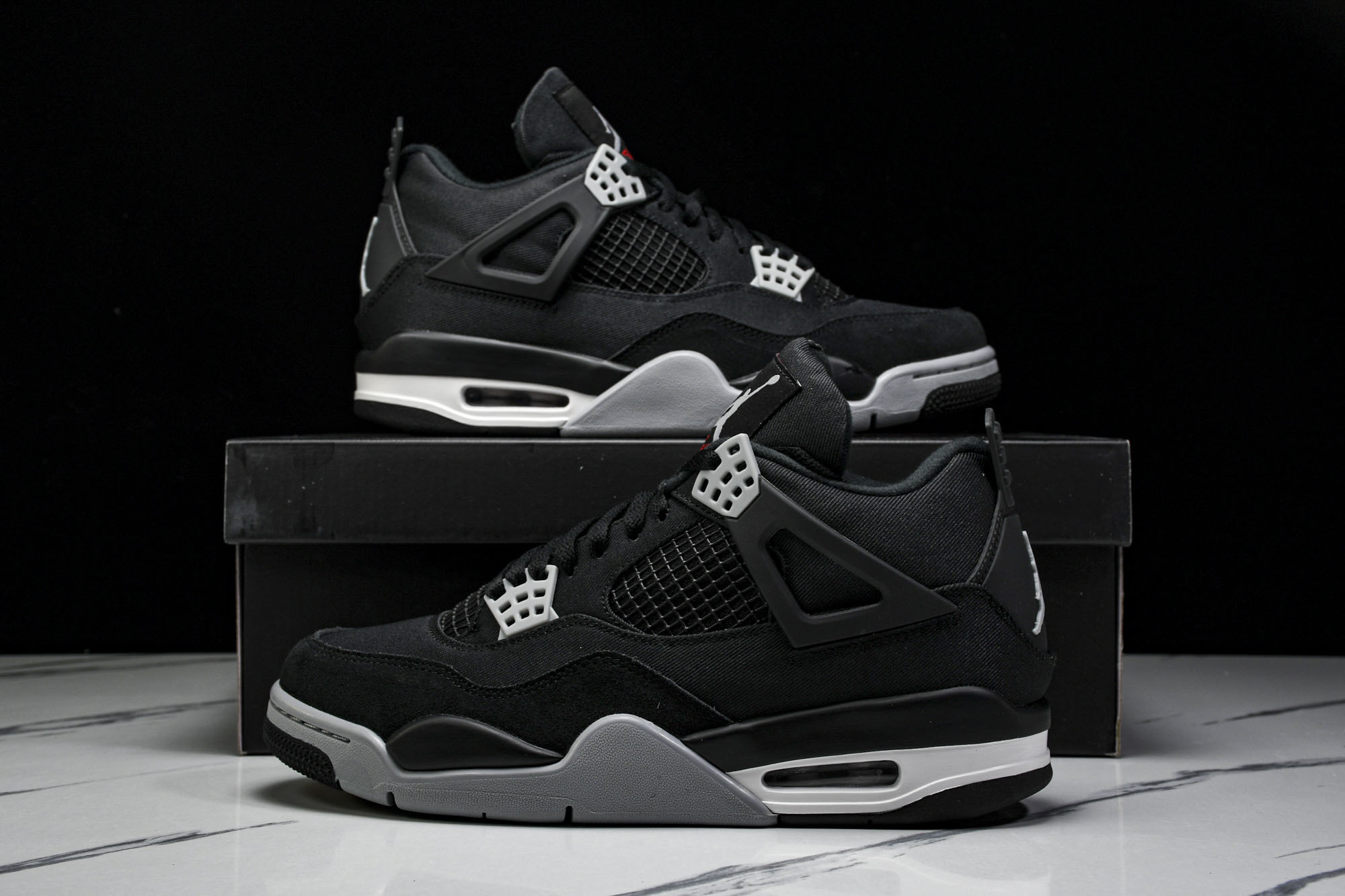 纯原原版 Air Jordan 4 Retro SE‘Black Canvas’黑色帆布 小阿姆 DH7138-006 纯原原版 Air Jordan 4 Retro SE‘Black Canvas’黑色帆布 小阿姆 DH7138-006