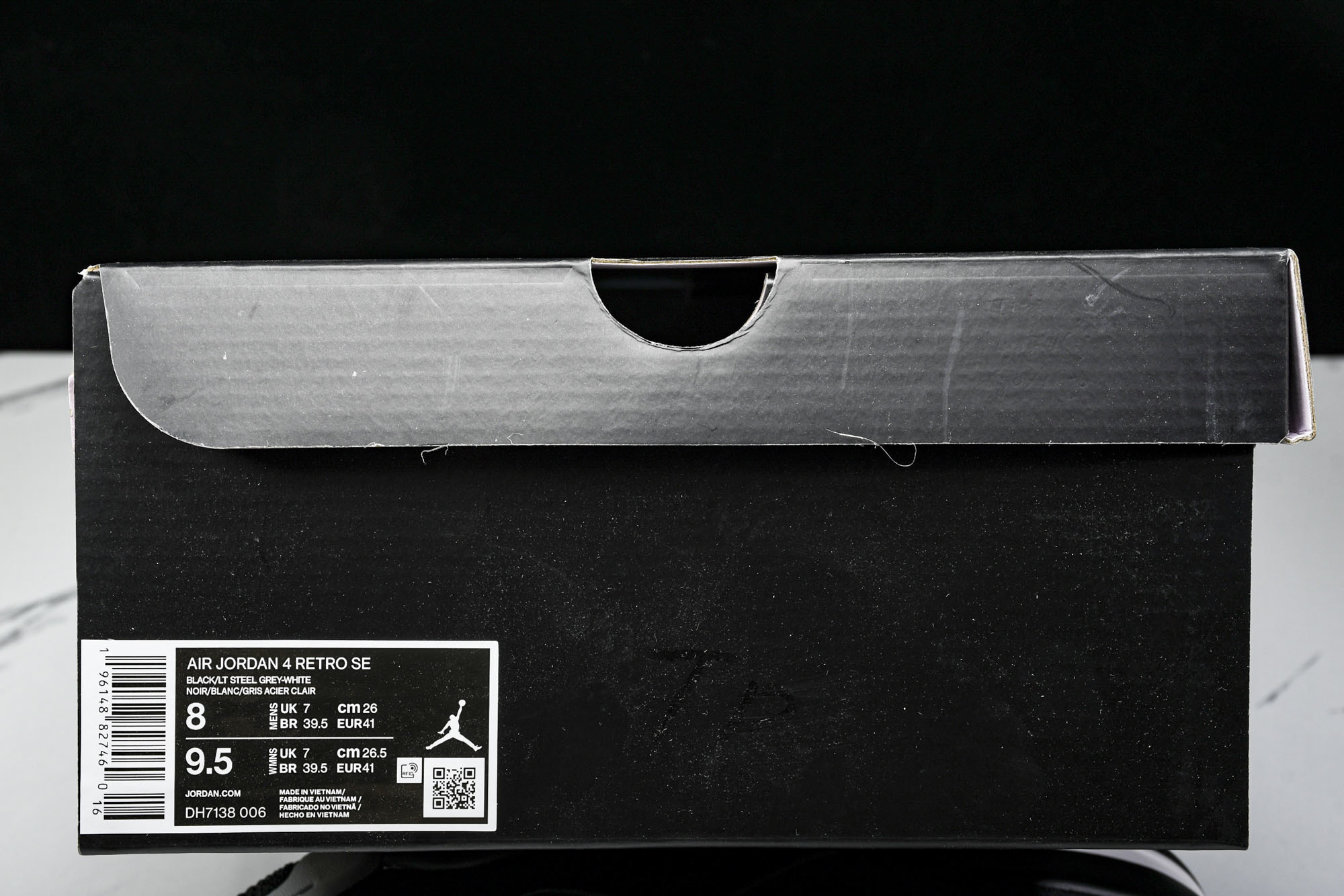 纯原原版 Air Jordan 4 Retro SE‘Black Canvas’黑色帆布 小阿姆 DH7138-006 纯原原版 Air Jordan 4 Retro SE‘Black Canvas’黑色帆布 小阿姆 DH7138-006