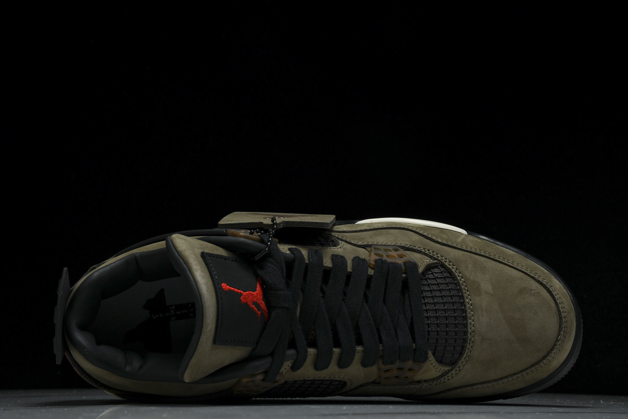 纯原原版 Air Jordan 4 Retro UNDFTD 军绿 书包 JBM351-M1 #YZ001-1 40 4
