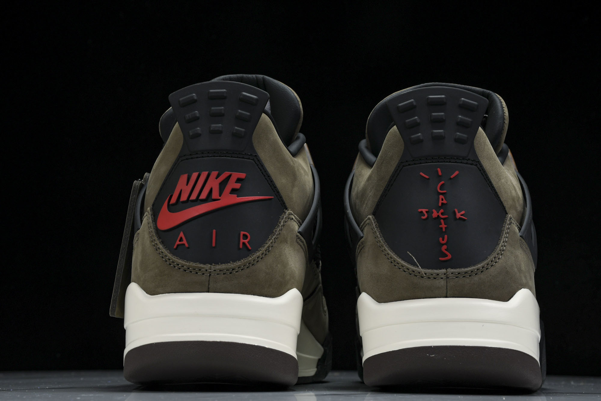 纯原原版 Air Jordan 4 Retro UNDFTD 军绿 书包 JBM351-M1 #YZ001-1 40 4