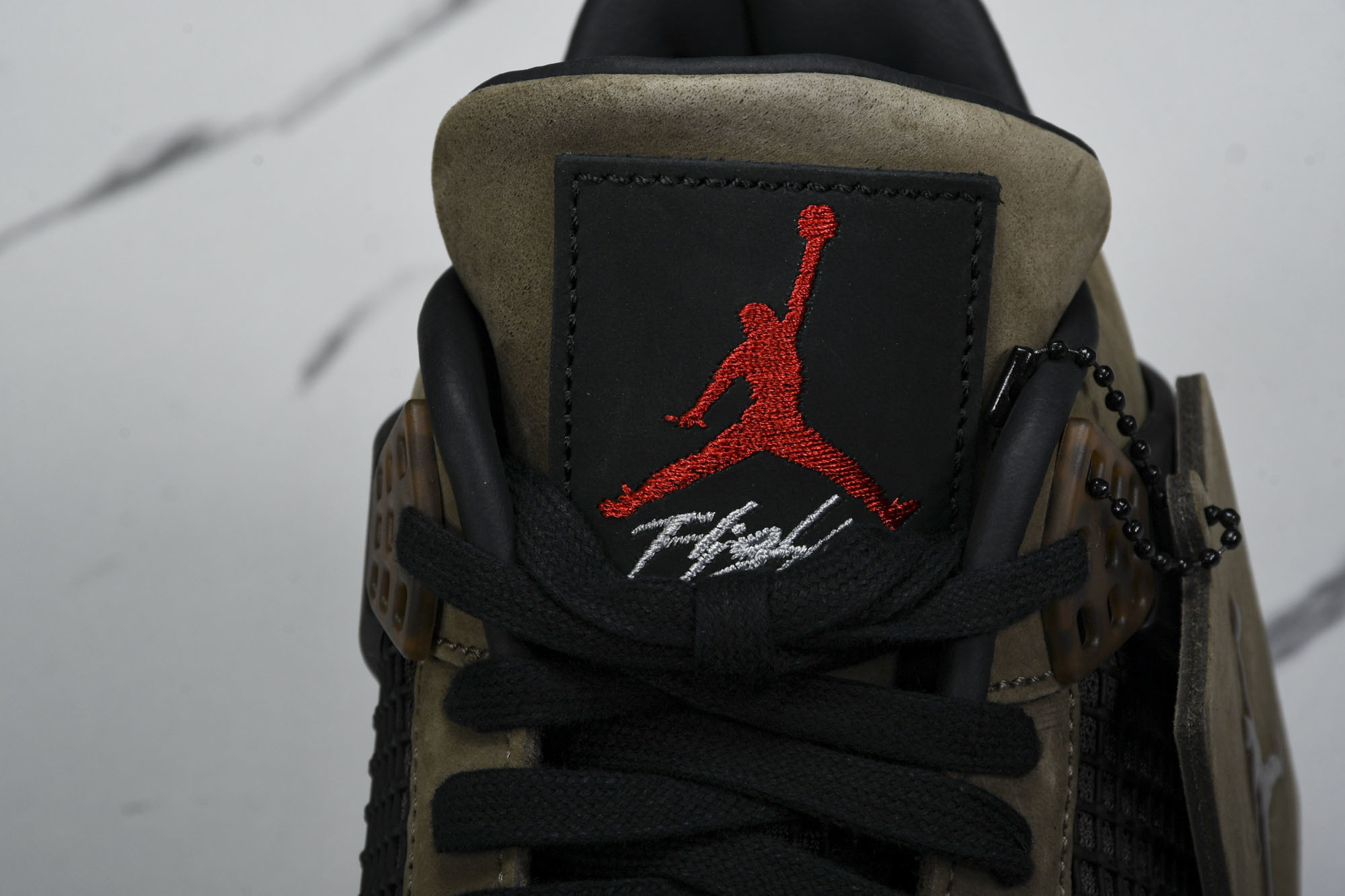 纯原原版 Air Jordan 4 Retro UNDFTD 军绿 书包 JBM351-M1 #YZ001-1 40 4