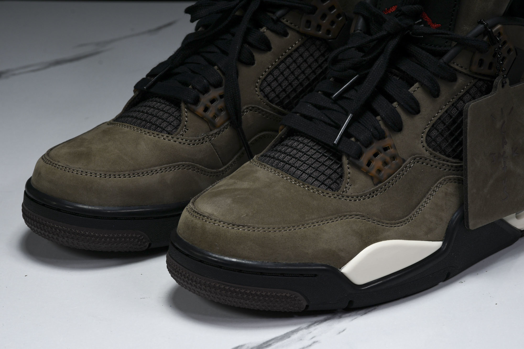 纯原原版 Air Jordan 4 Retro UNDFTD 军绿 书包 JBM351-M1 #YZ001-1 40 4
