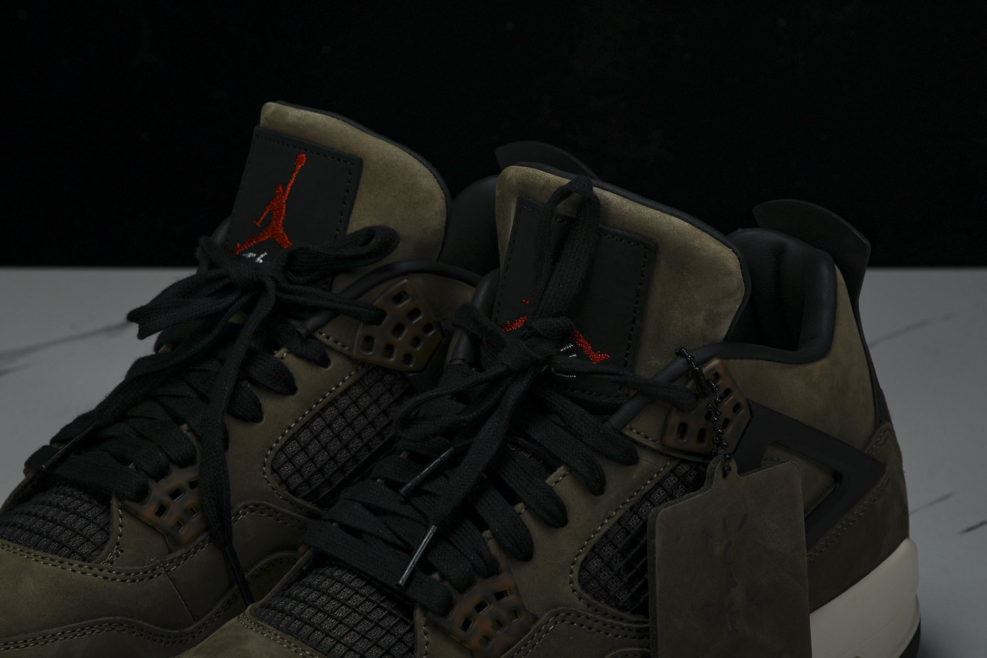 纯原原版 Air Jordan 4 Retro UNDFTD 军绿 书包 JBM351-M1 #YZ001-1 40 4
