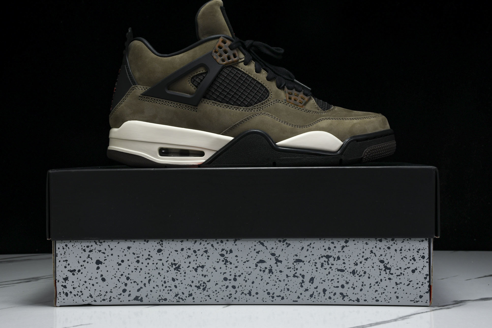 纯原原版 Air Jordan 4 Retro UNDFTD 军绿 书包 JBM351-M1 #YZ001-1 40 4