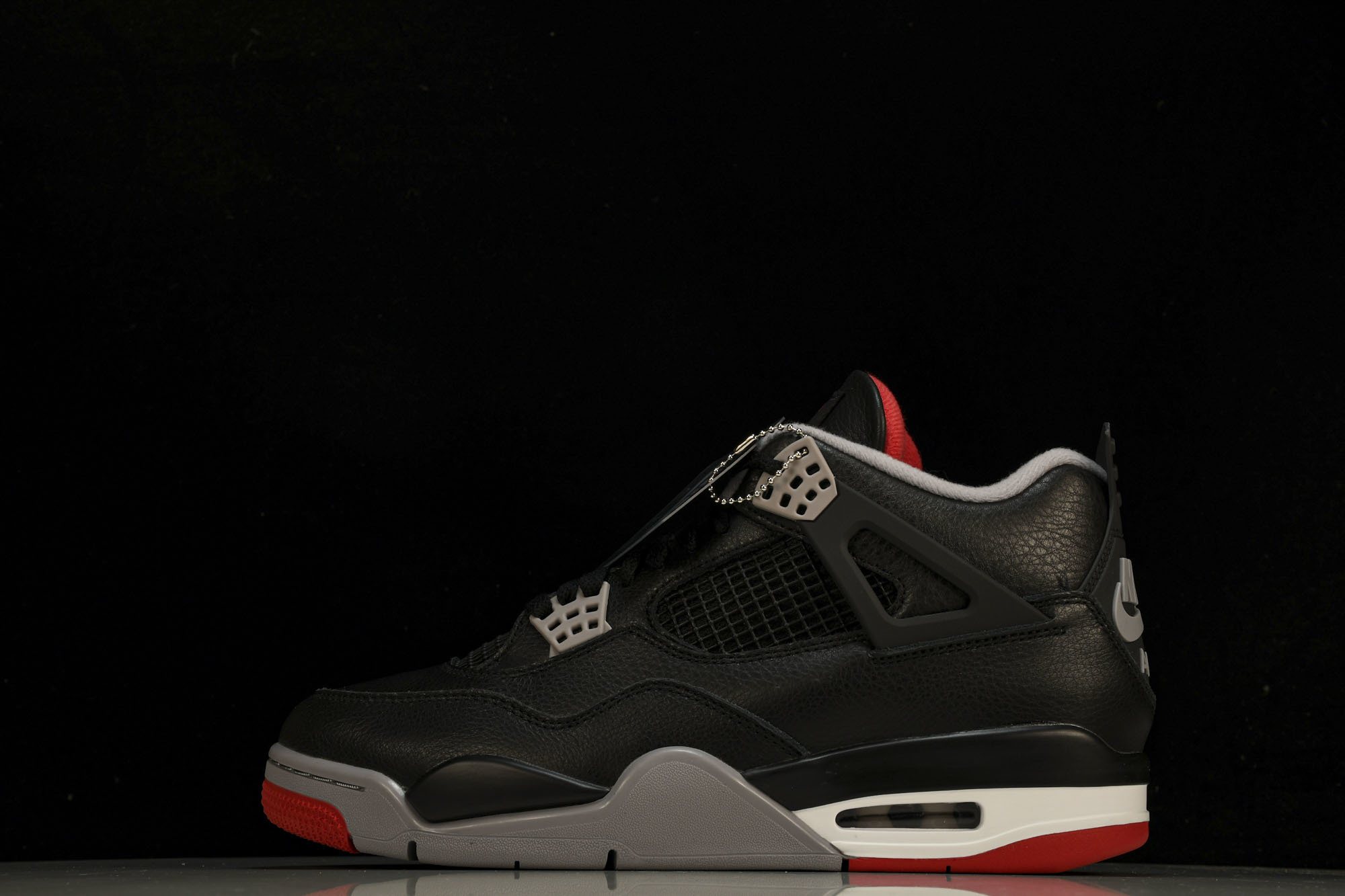 纯原原版 AIR JORDAN 4 RETRO “Bred Reimagined”黑红 FV5029-006 #YZ00