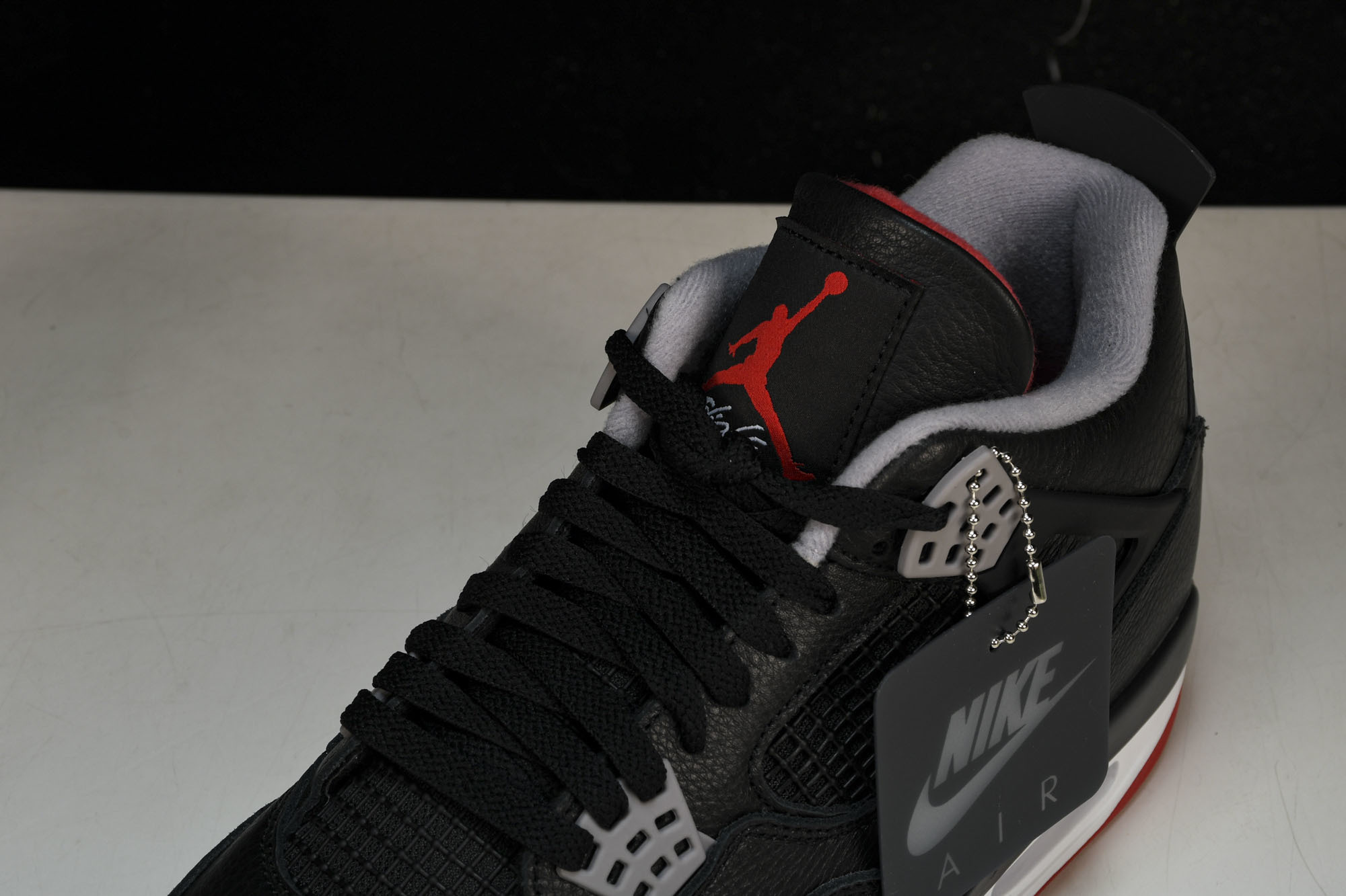 纯原原版 AIR JORDAN 4 RETRO “Bred Reimagined”黑红 FV5029-006 #YZ00 纯原原版 AIR JORDAN 4 RETRO “Bred Reimagined”黑红 FV5029-006 #YZ00