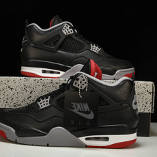 纯原原版 AIR JORDAN 4 RETRO “Bred Reimagined”黑红 FV5029-006 #YZ00 纯原原版 AIR JORDAN 4 RETRO “Bred Reimagined”黑红 FV5029-006 #YZ00