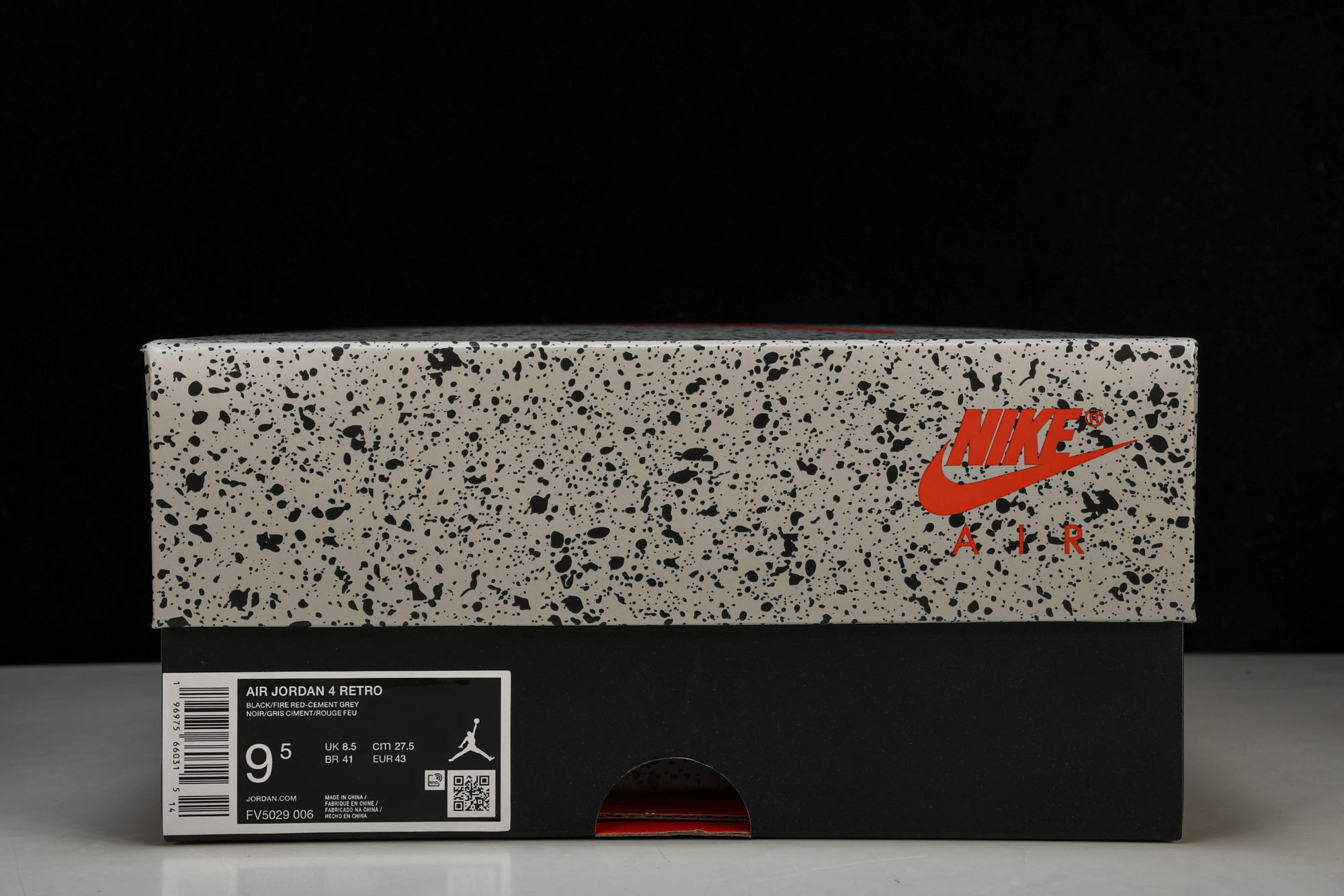 纯原原版 AIR JORDAN 4 RETRO “Bred Reimagined”黑红 FV5029-006 #YZ00 纯原原版 AIR JORDAN 4 RETRO “Bred Reimagined”黑红 FV5029-006 #YZ00