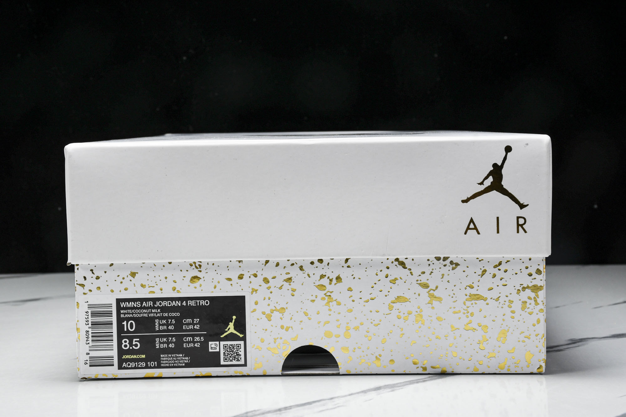 纯原原版 Air Jordan 4 Retro 白雷公 白黄 AQ9129-101 #YZ001-1 40 40.5 4 纯原原版 Air Jordan 4 Retro 白雷公 白黄 AQ9129-101 #YZ001-1 40 40.5 4