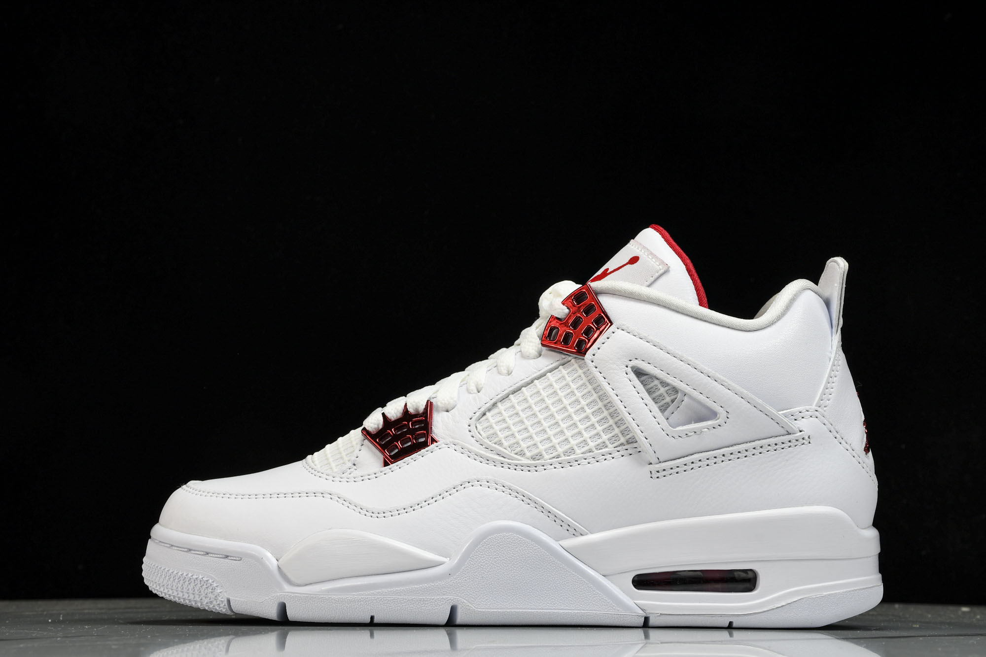 纯原原版 Air Jordan 4 Retro_White University Red_白红 CT8527-112 #