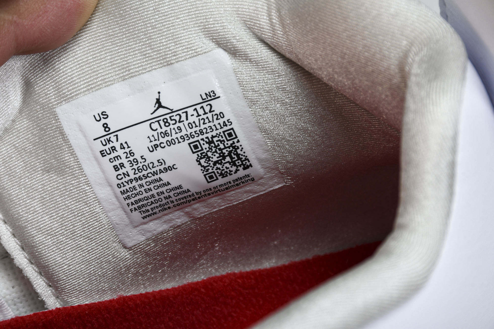 纯原原版 Air Jordan 4 Retro_White University Red_白红 CT8527-112 # 纯原原版 Air Jordan 4 Retro_White University Red_白红 CT8527-112 #