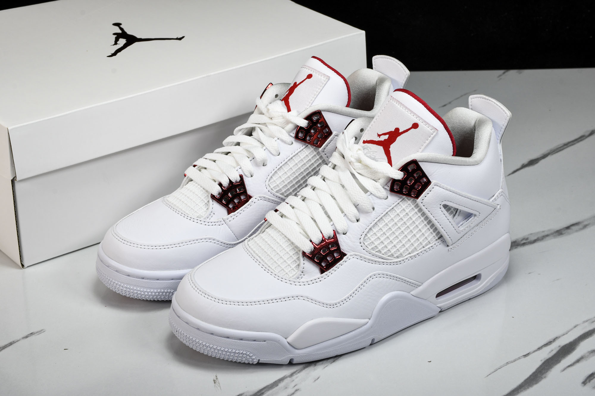 纯原原版 Air Jordan 4 Retro_White University Red_白红 CT8527-112 # 纯原原版 Air Jordan 4 Retro_White University Red_白红 CT8527-112 #