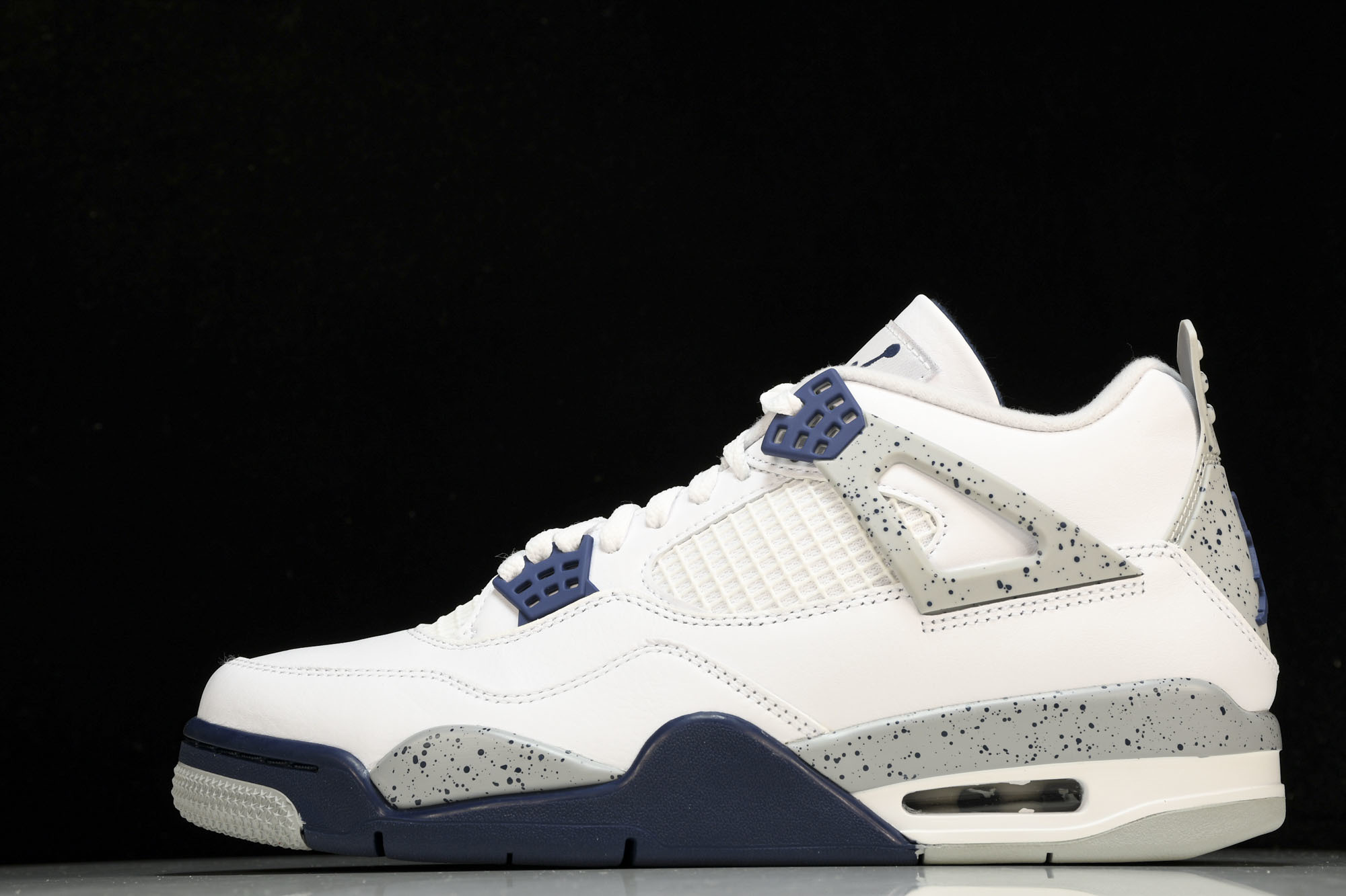 纯原原版 Air Jordan 4 Retro‘Midnight Navy’ 午夜蓝 DH6927-140 #YZ001
