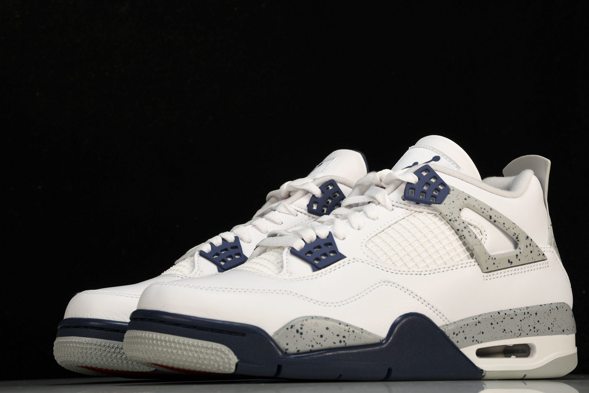纯原原版 Air Jordan 4 Retro‘Midnight Navy’ 午夜蓝 DH6927-140 #YZ001 纯原原版 Air Jordan 4 Retro‘Midnight Navy’ 午夜蓝 DH6927-140 #YZ001