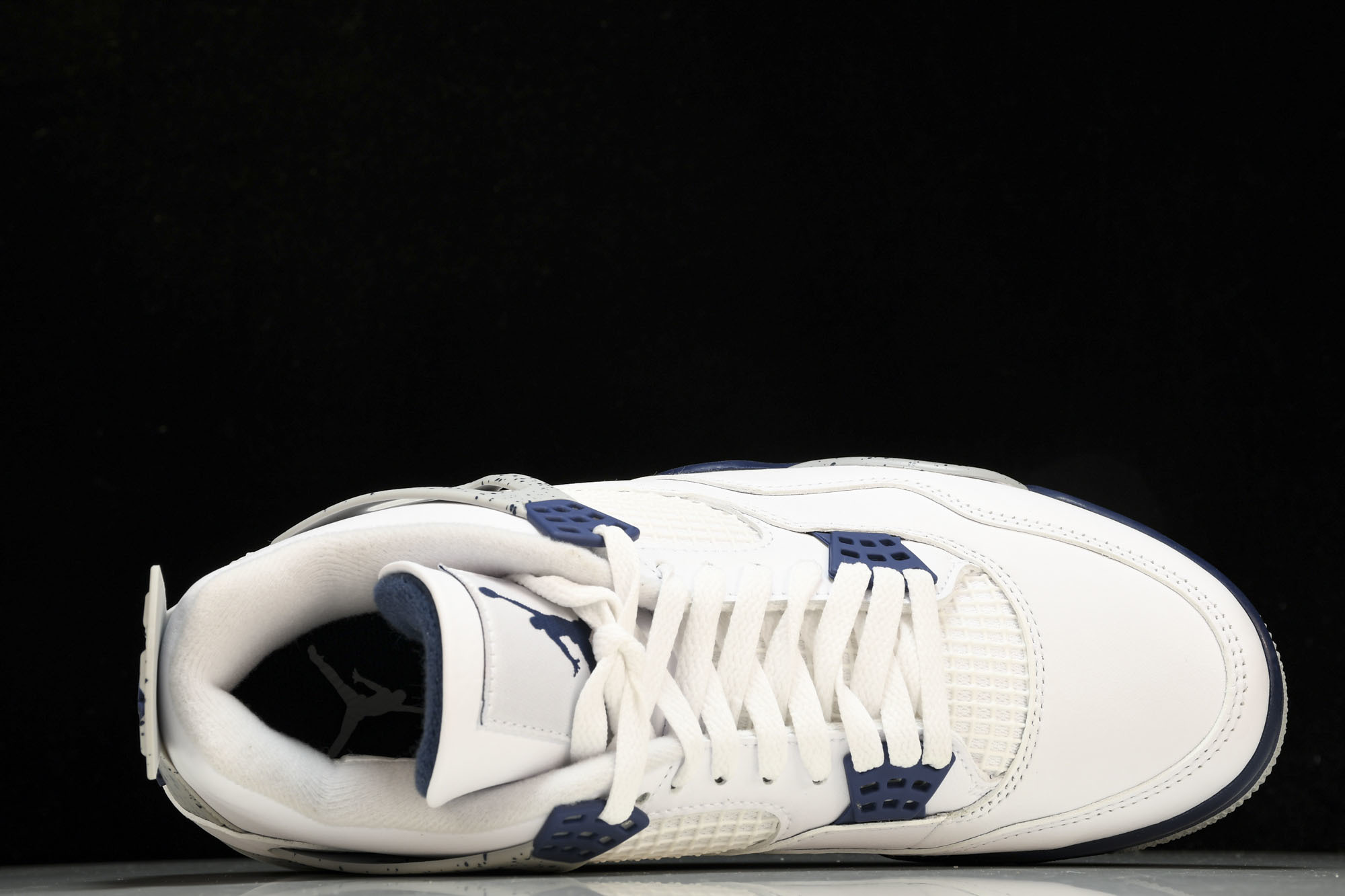 纯原原版 Air Jordan 4 Retro‘Midnight Navy’ 午夜蓝 DH6927-140 #YZ001 纯原原版 Air Jordan 4 Retro‘Midnight Navy’ 午夜蓝 DH6927-140 #YZ001