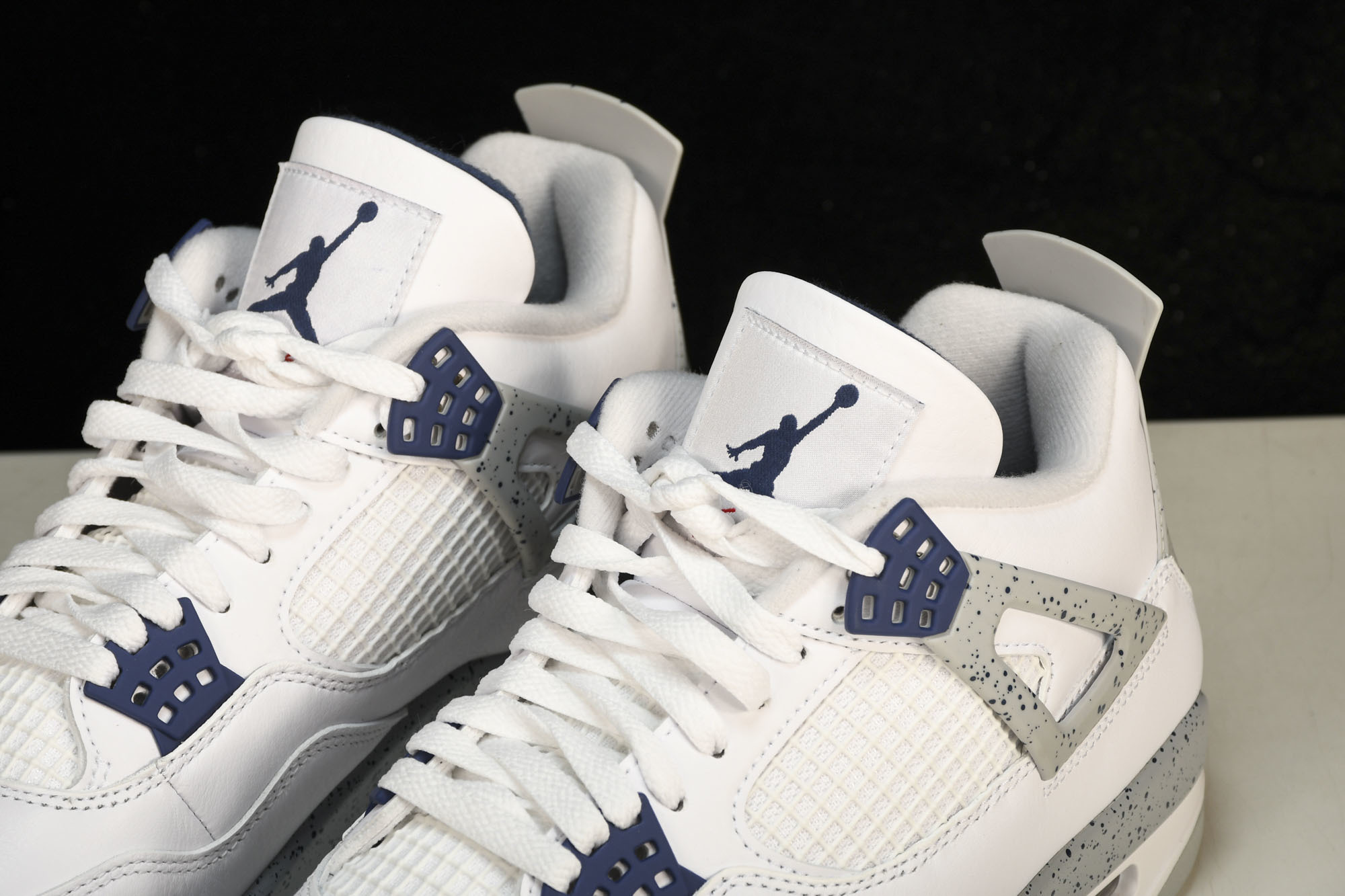 纯原原版 Air Jordan 4 Retro‘Midnight Navy’ 午夜蓝 DH6927-140 #YZ001 纯原原版 Air Jordan 4 Retro‘Midnight Navy’ 午夜蓝 DH6927-140 #YZ001