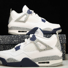 纯原原版 Air Jordan 4 Retro‘Midnight Navy’ 午夜蓝 DH6927-140 #YZ001 纯原原版 Air Jordan 4 Retro‘Midnight Navy’ 午夜蓝 DH6927-140 #YZ001