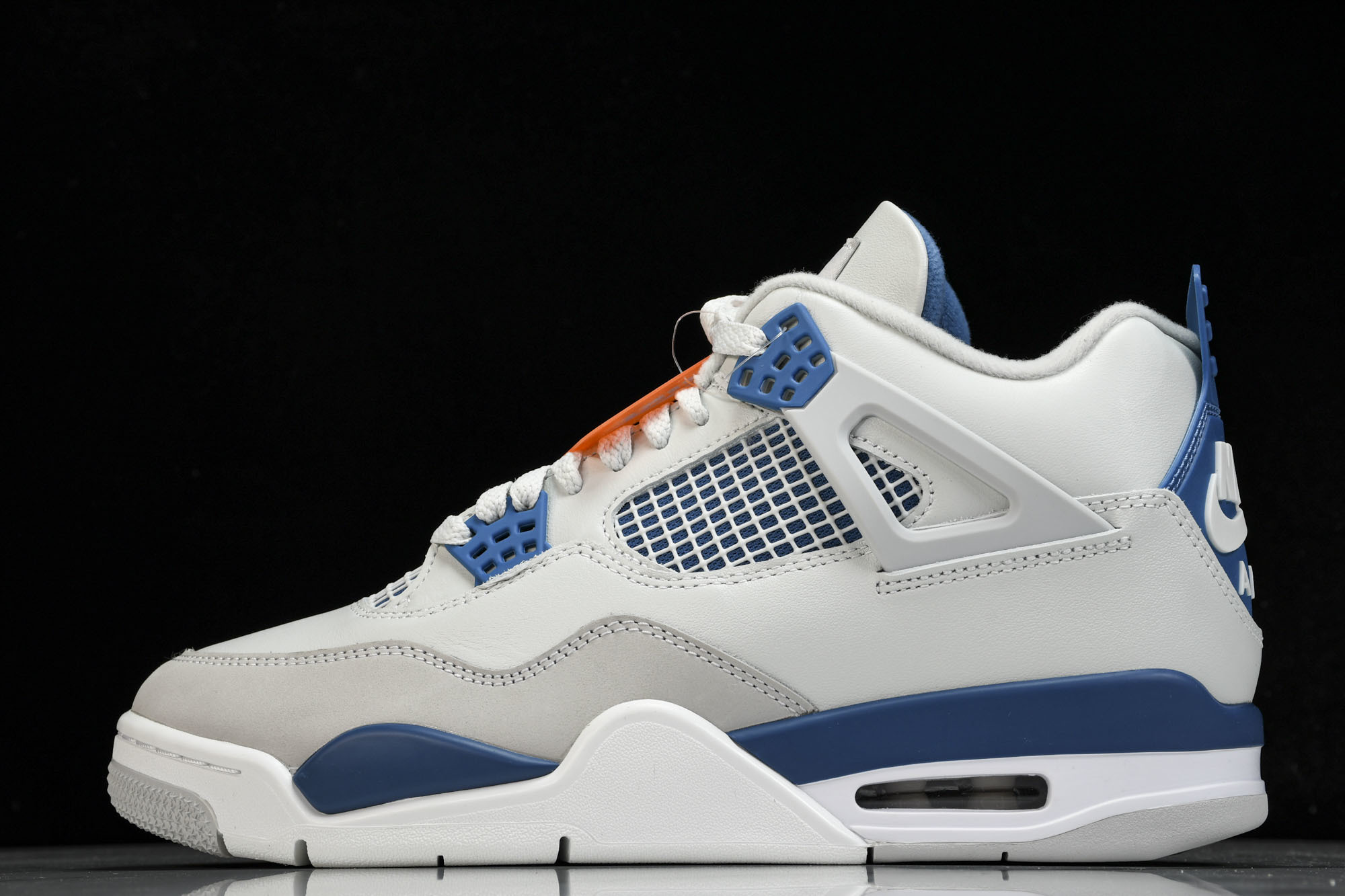 纯原原版 Air Jordan 4 Retro“Military Blue”军蓝 FV5029-141 #YZ001-1